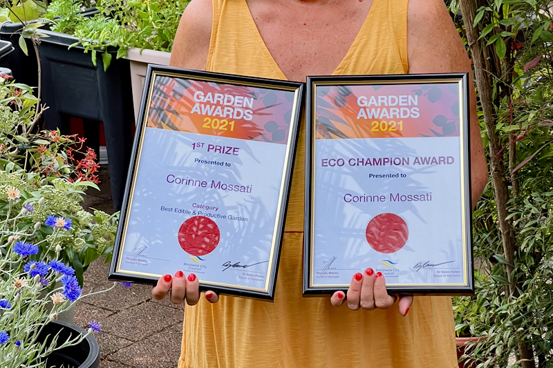 Corinne Mossati Wins Randwick Council Garden Awards