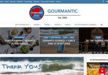 Gourmantic website